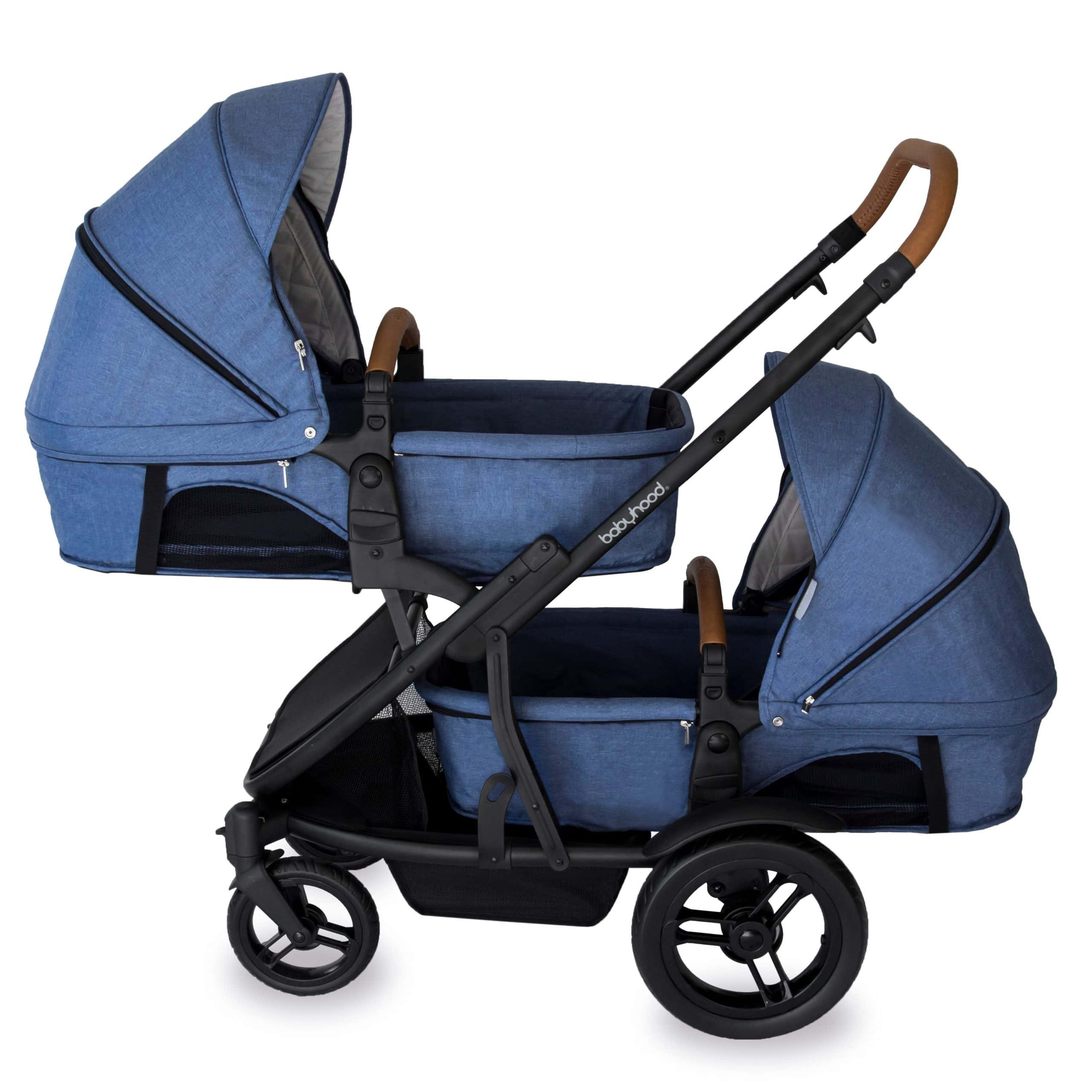 Babyhood Doppio Inline Stroller