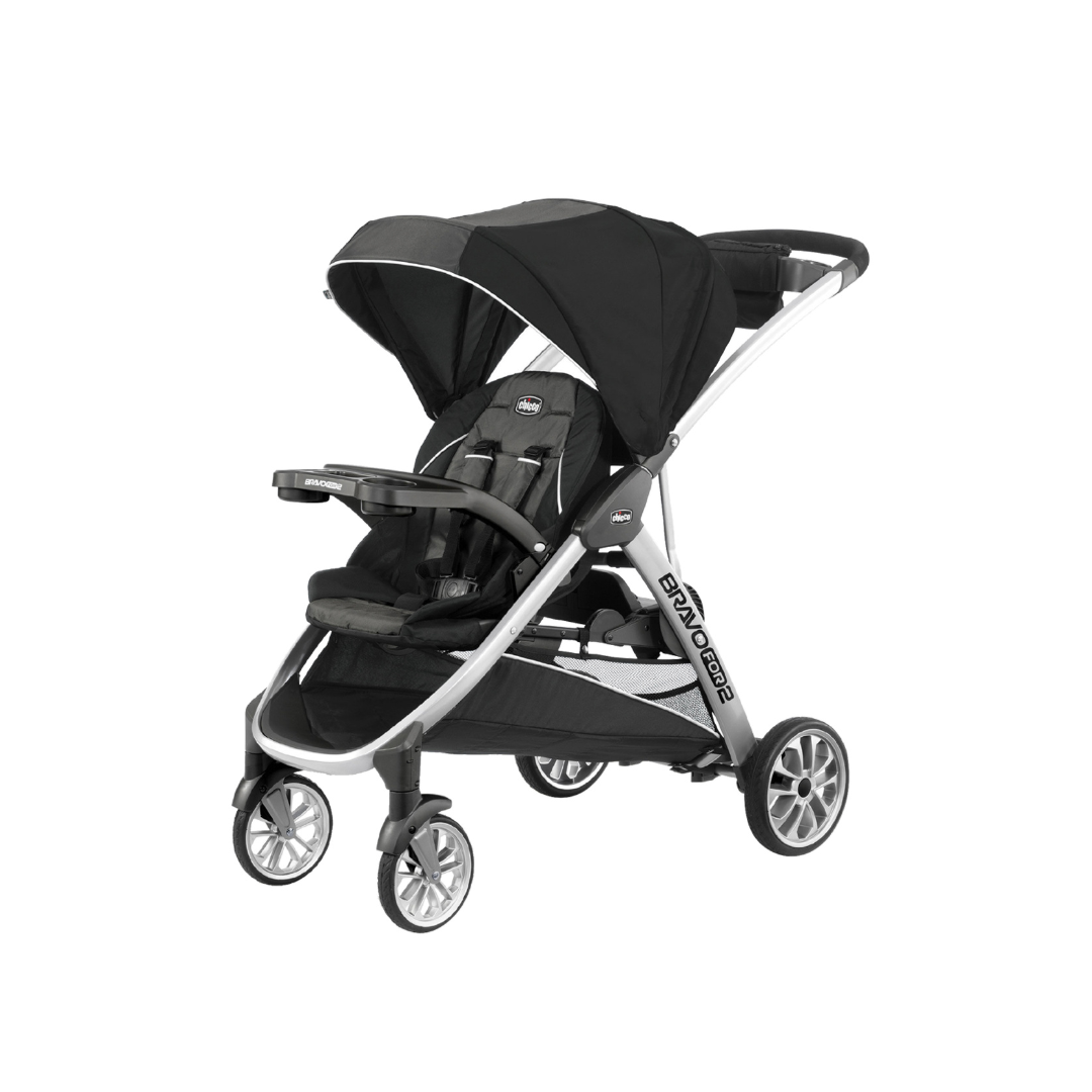 Chicco Bravo For 2 LE Stroller- Iron