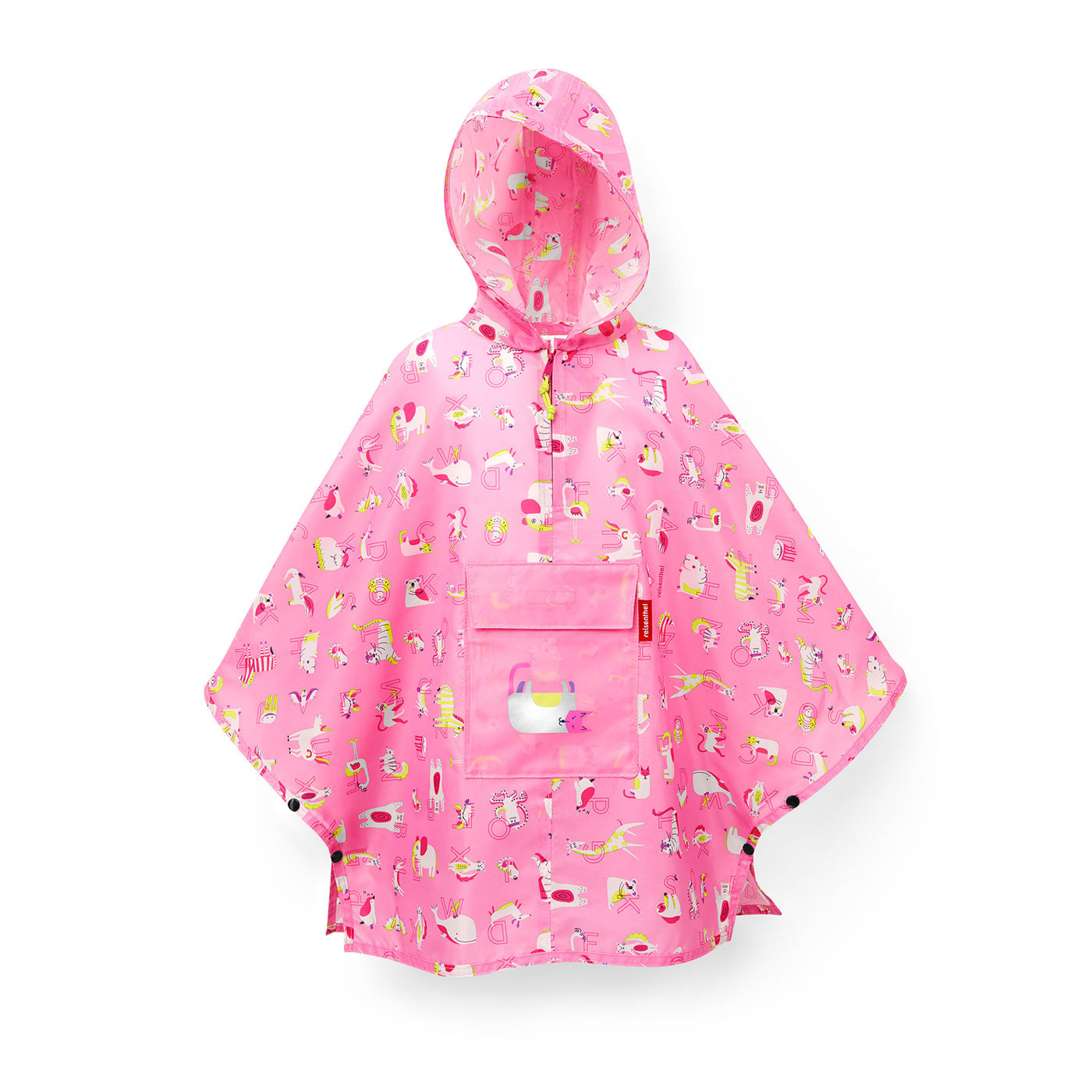 Reisenthel Mini Maxi Poncho M Kids ABC Friends Pink