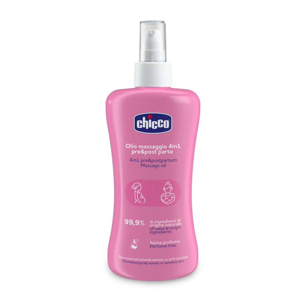 Chicco 4in1 Pre and Postnatal Massage Oil 200ml