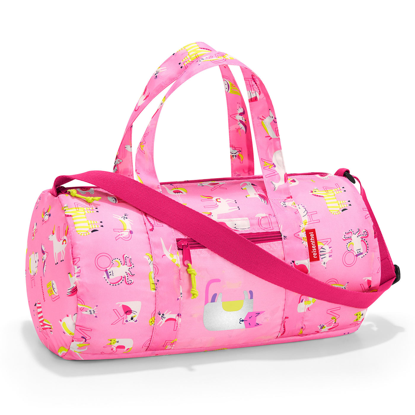 Reisenthel Mini Maxi Dufflebag S Kids ABC Friends Pink
