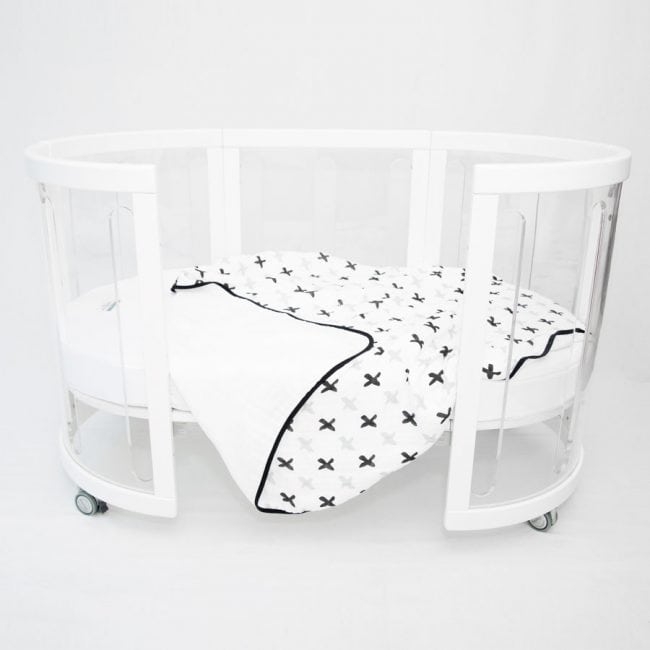 Babyhood Amani Bebe Organic 4 Kisses Blanket for Sova Cot