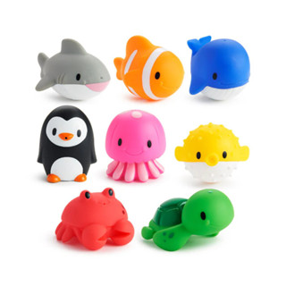 Chicco Munchkin Ocean™ Bath Squirts, 8pk - Bath Toys