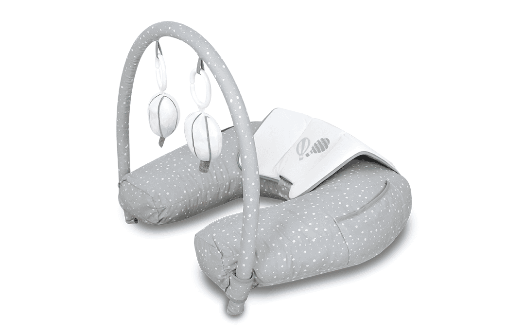 Babyhood Nursing Pillow with Toybar