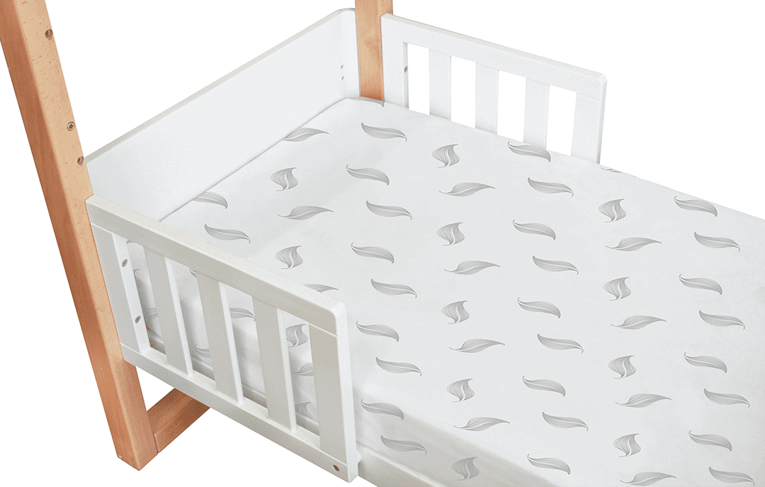 Babyhood Amani Bebe Organic Jersey Cotton Standard Fitted Sheet