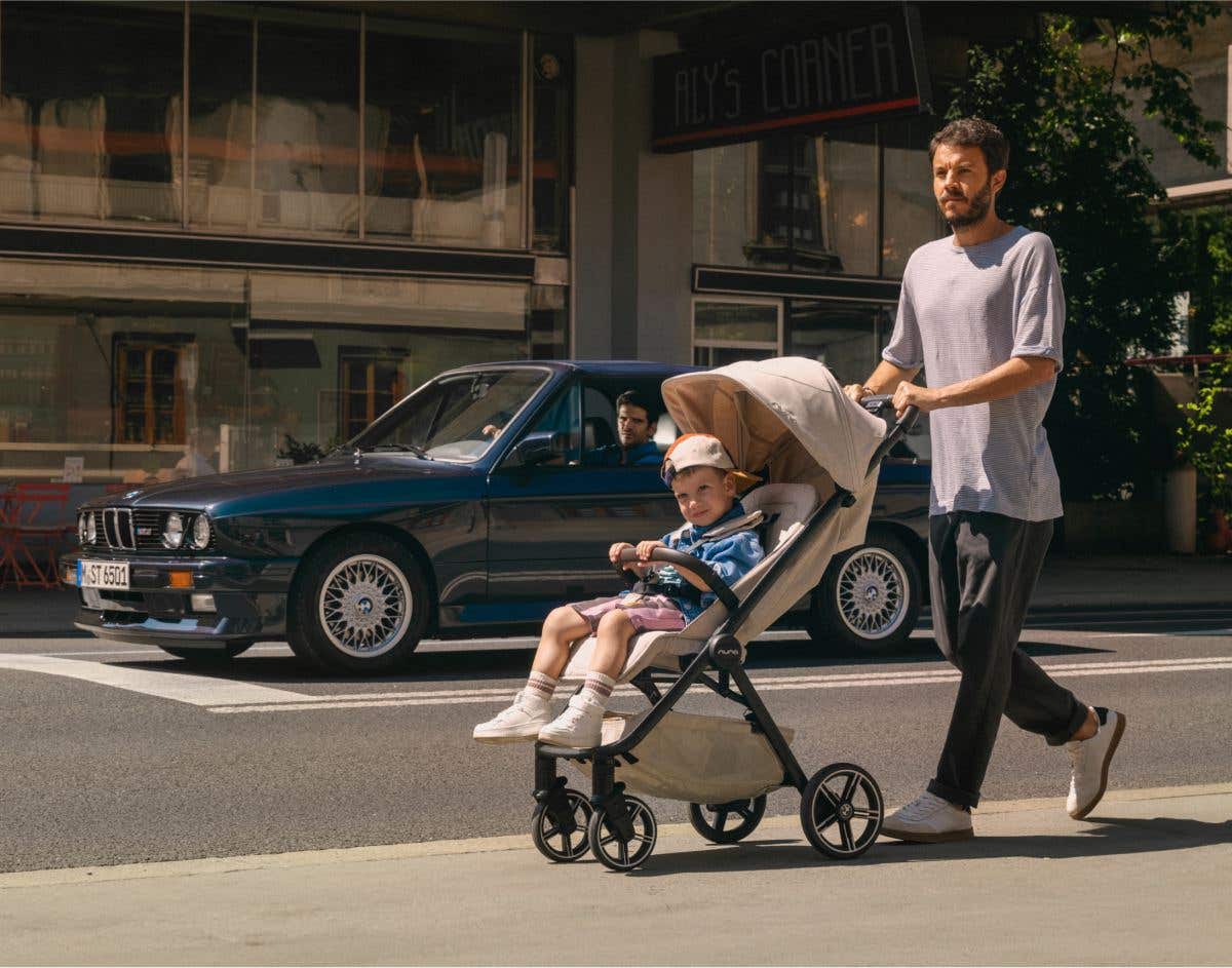 Nuna TRVL LX x BMW Collection Compact Stroller — official Nuna