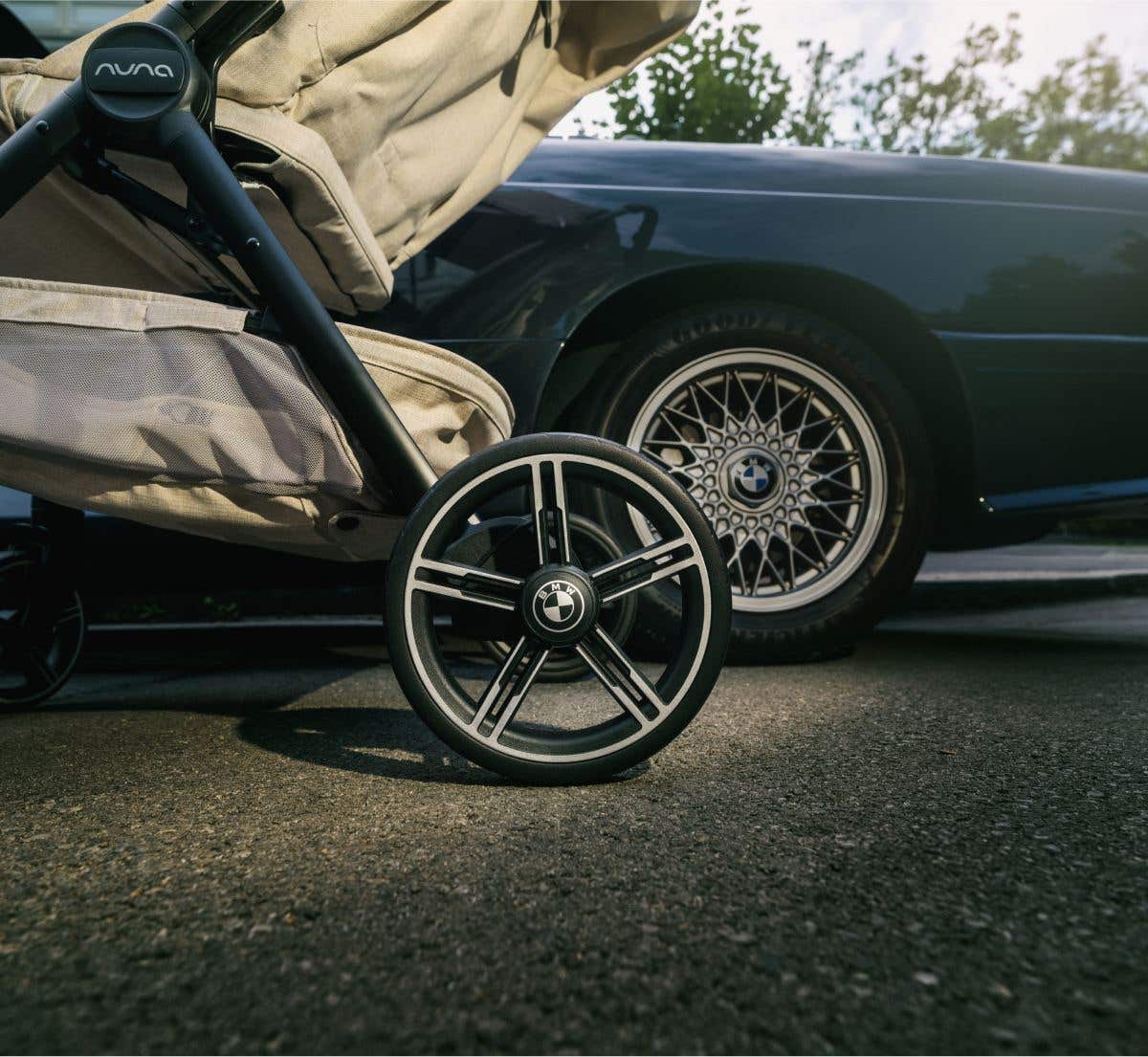 Nuna TRVL LX x BMW Collection Compact Stroller — official Nuna