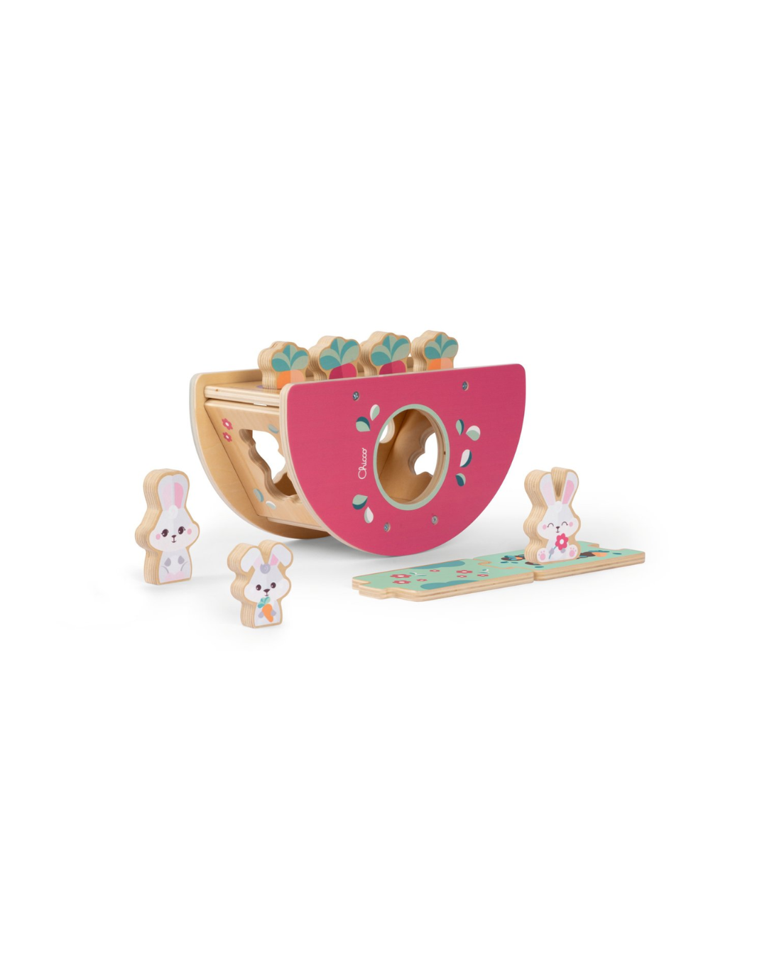 Chicco Bunnies Hill Wooden Toy