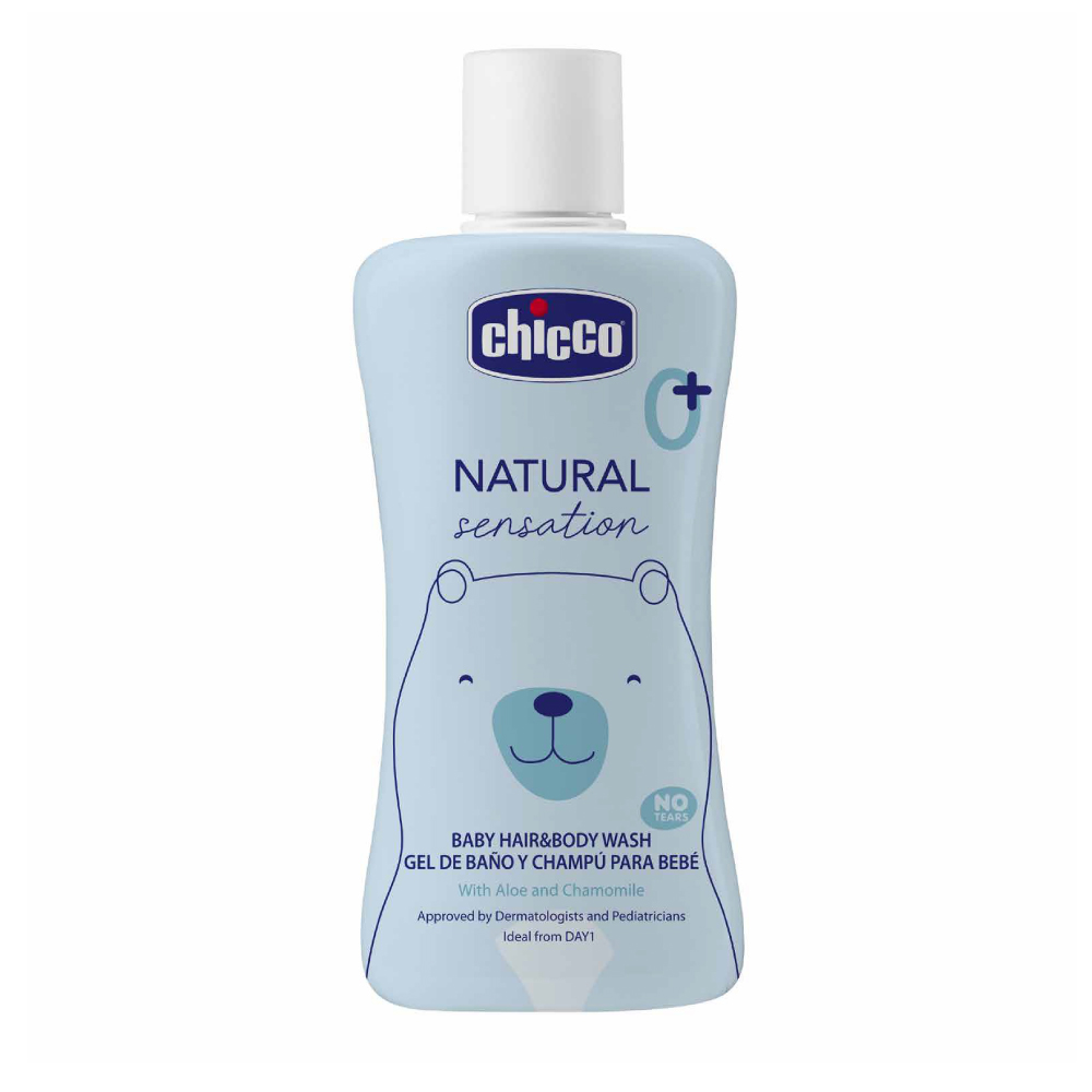 Chicco Natural Sensation Hair & Body Wash 200ml