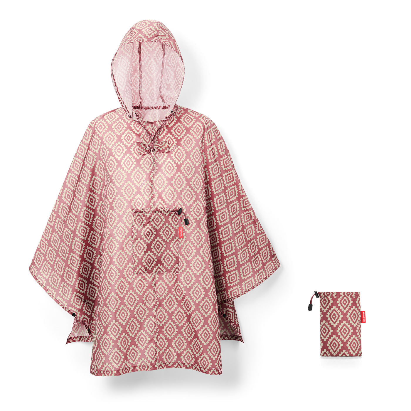Reisenthel Mini Maxi Poncho Diamonds Rouge