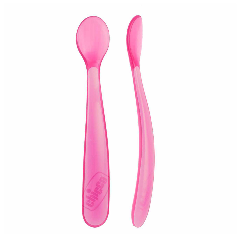 Chicco Soft Silicone Spoon Combo Pack 6M+